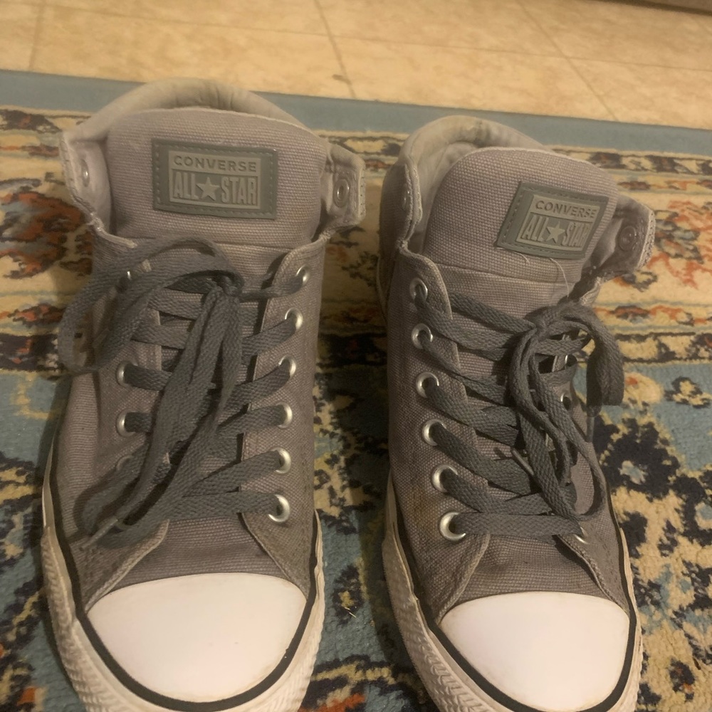 Mens Gray converse